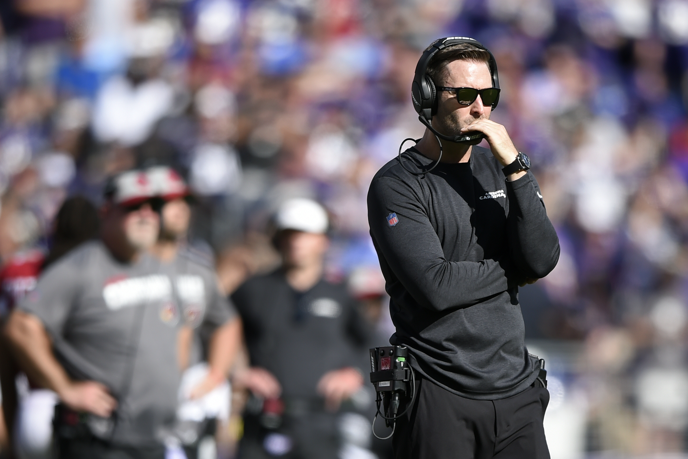 Cardinals coach Kliff Kingsbury tests positive for COVID-19, out vs. Browns  