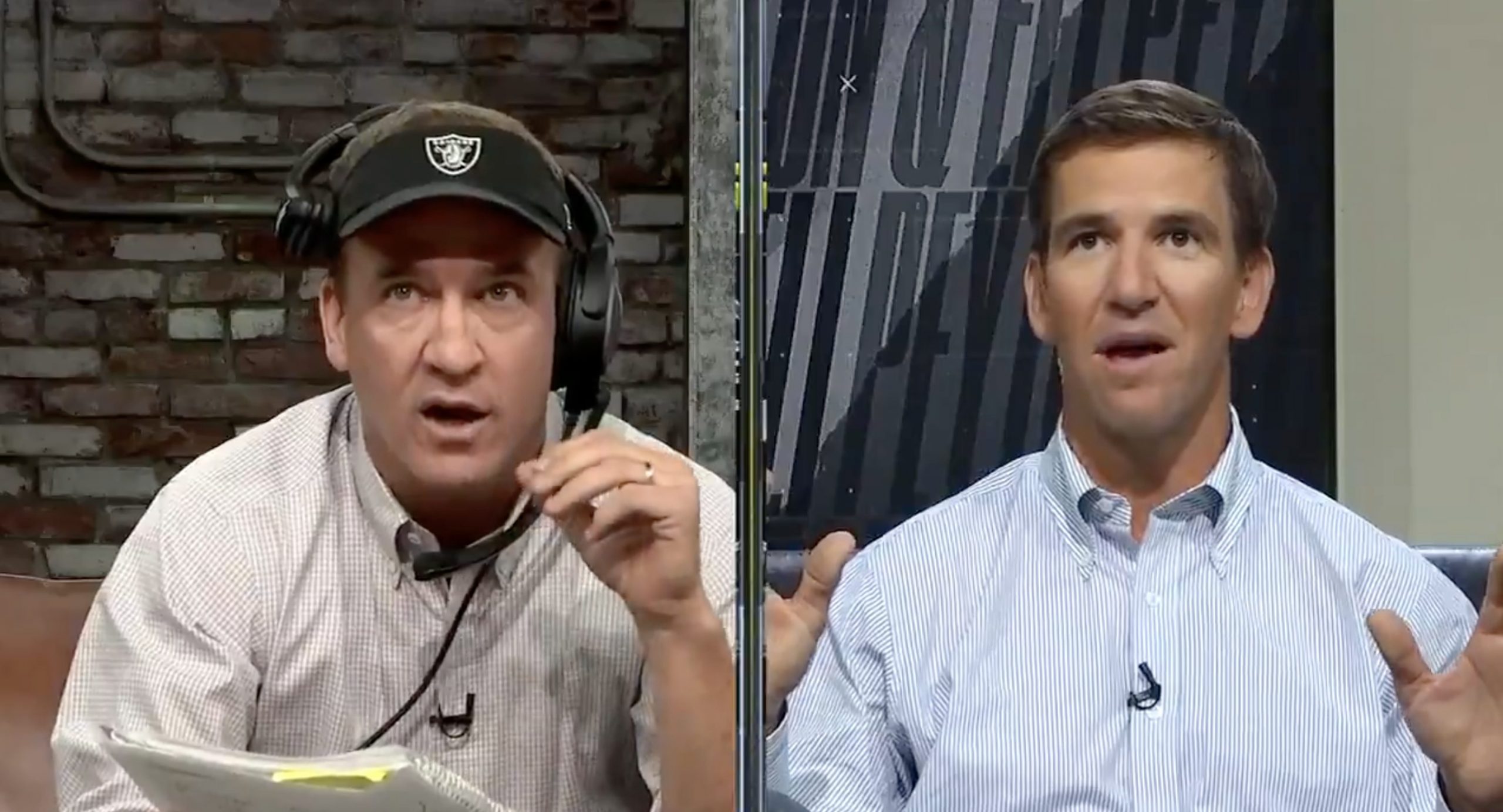 Peyton and Eli Manning's simulcast makes Monday's game a blast