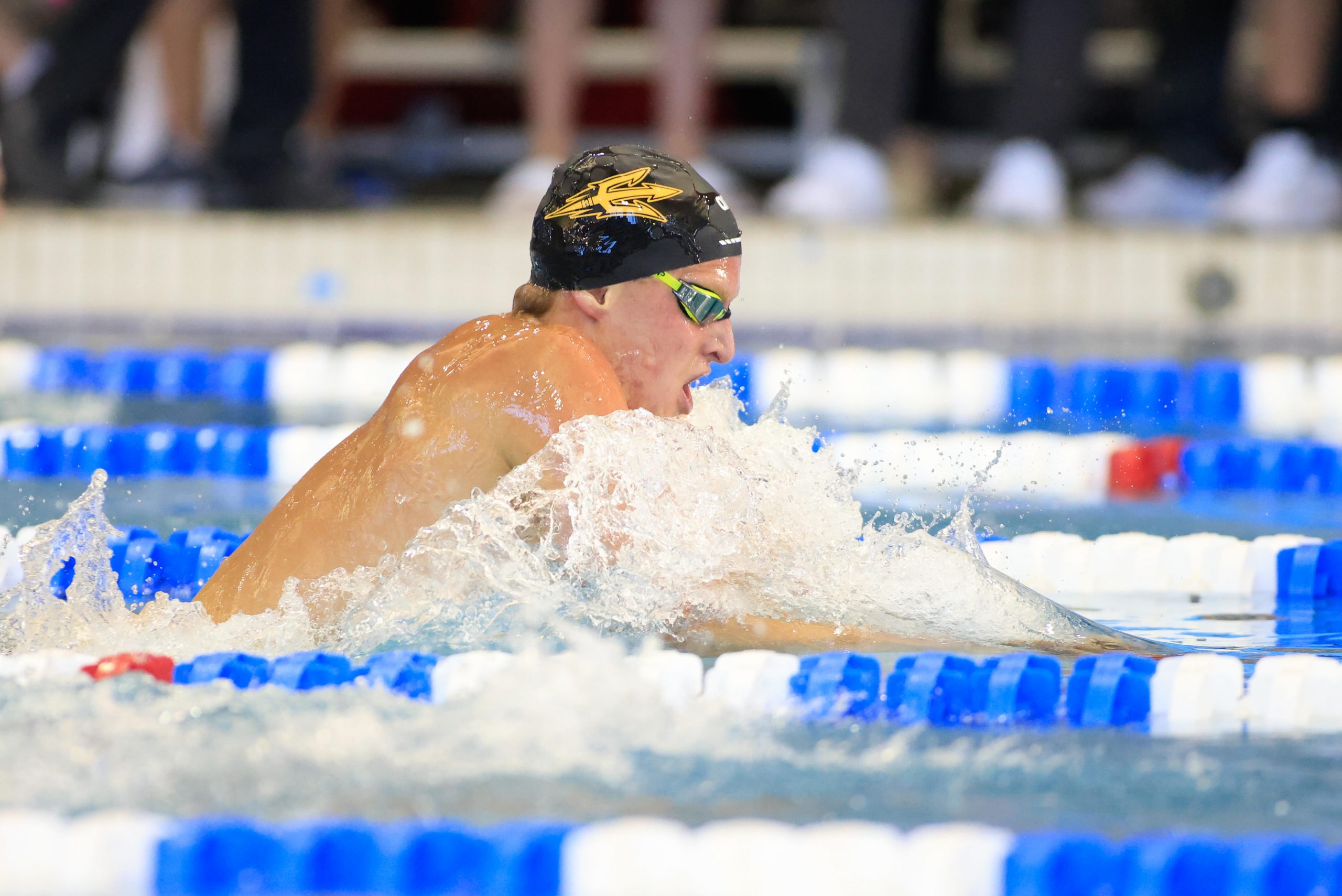 Léon Marchand Helps Sun Devil Swim Place Sixth At NCAA Championship