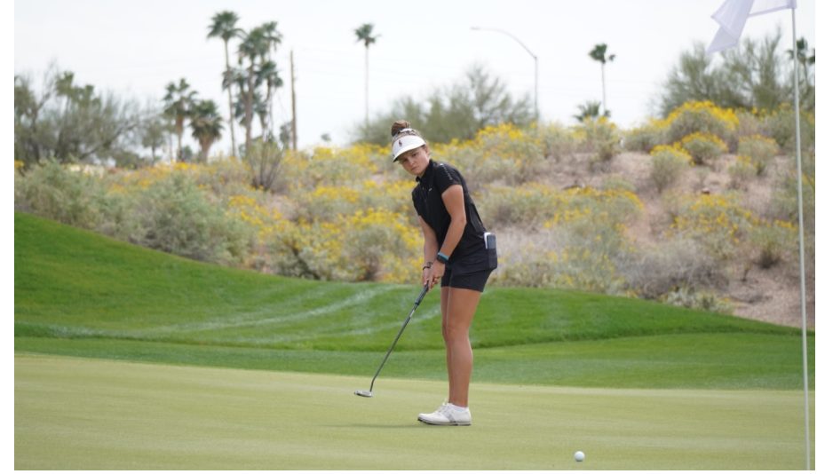 Fatima Fernandez Cano at the Carlisle Arizona Women’s Golf Classic (Courtesy: USA Today)