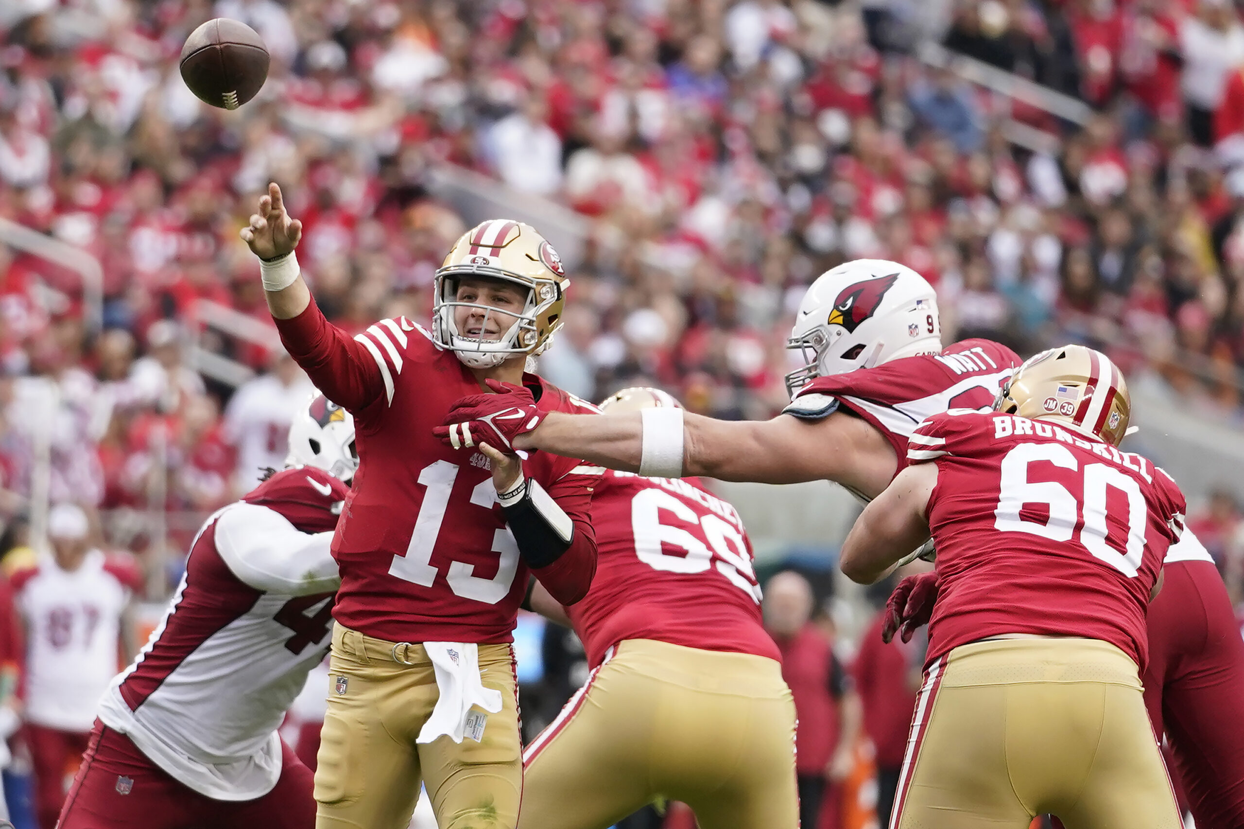 Hometown Hero Purdy Leads 49ers to Easy Victory over Hapless