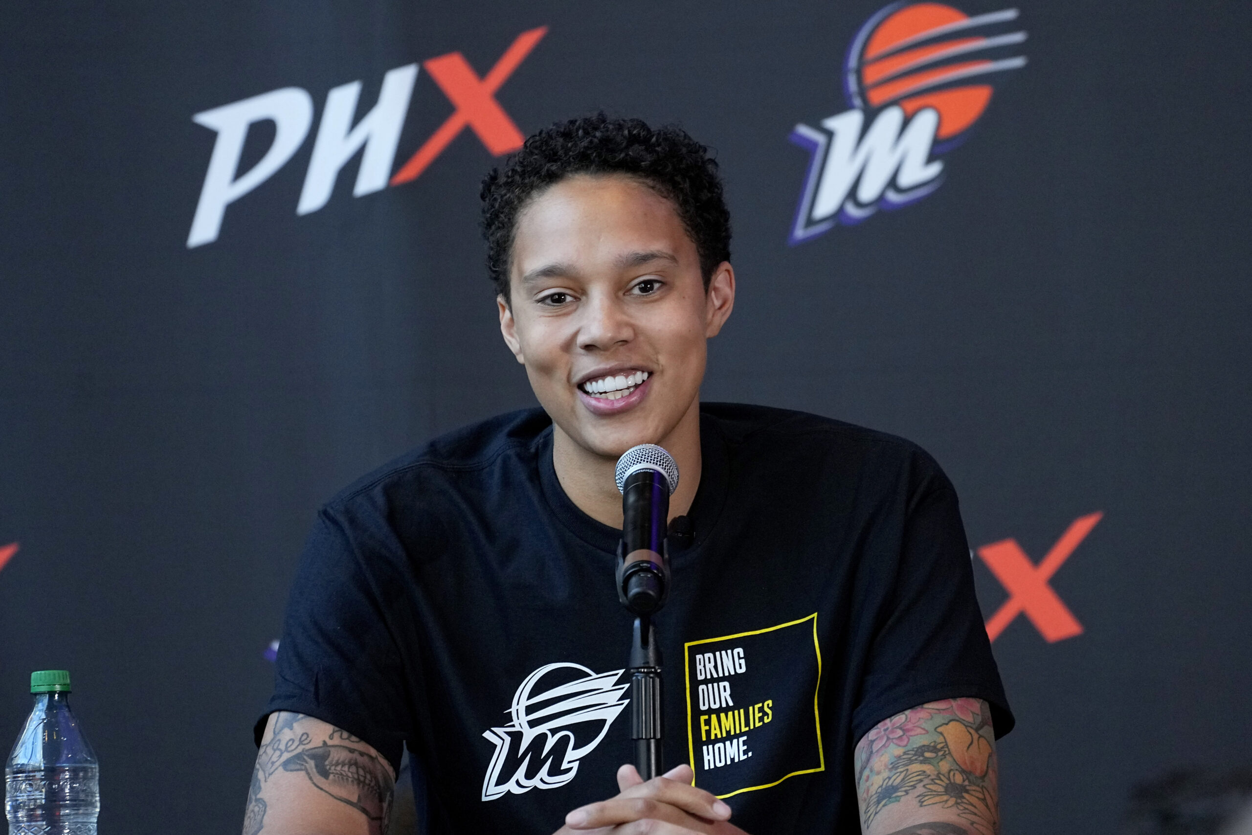 Brittney Griner speaks publicly for first time since Russian detainment