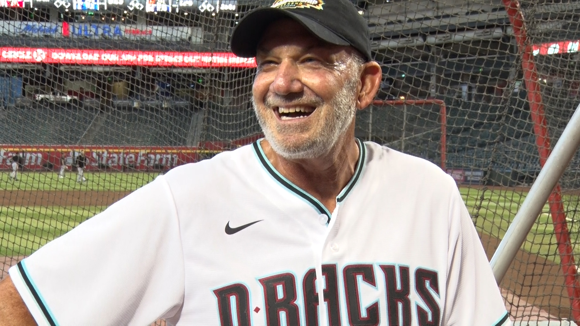 NASCAR Champion Dale Jarrett Throws Out First Pitch at Dbacks’ NASCAR Night