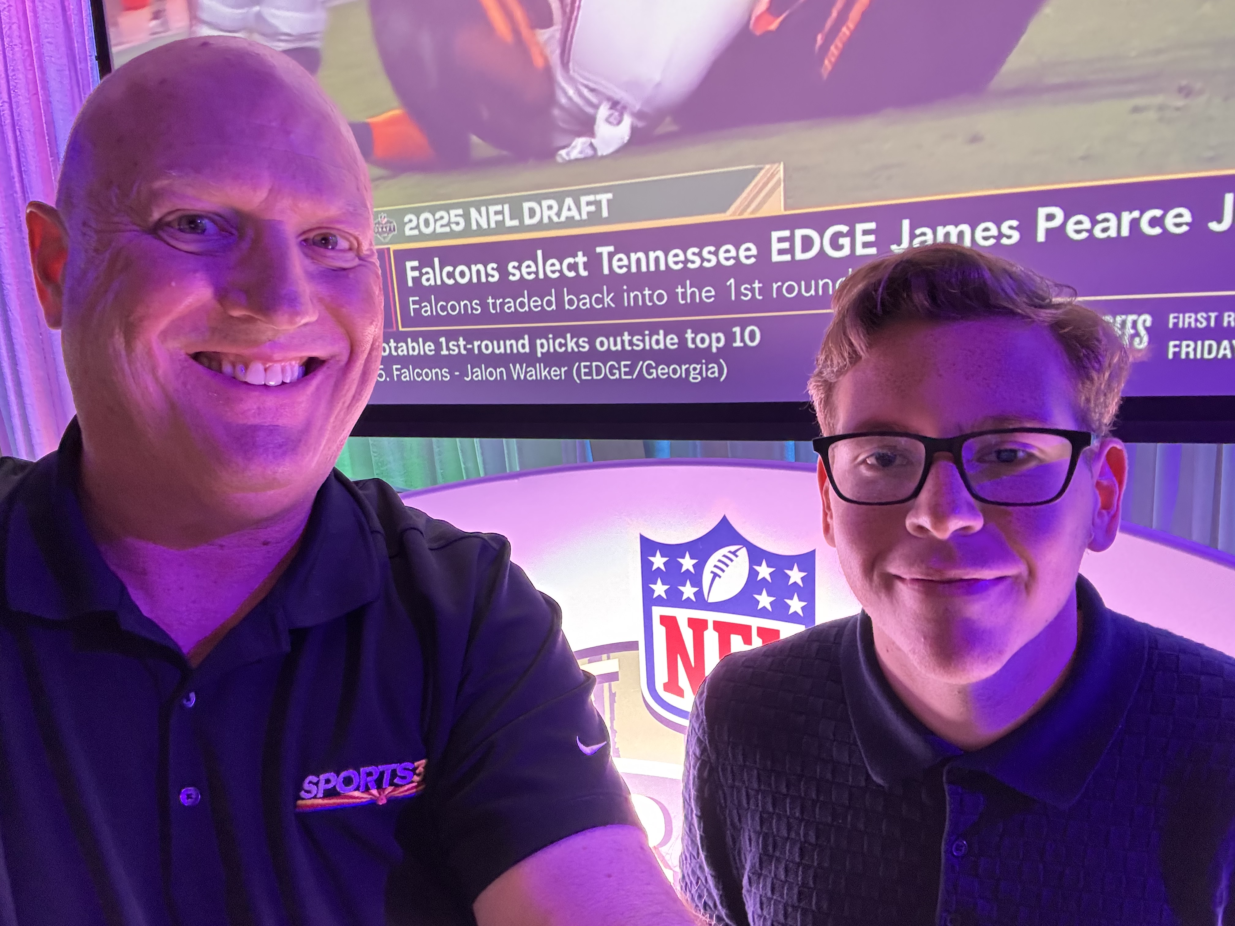 The pick is in, Rios delivers on NFL Draft Night