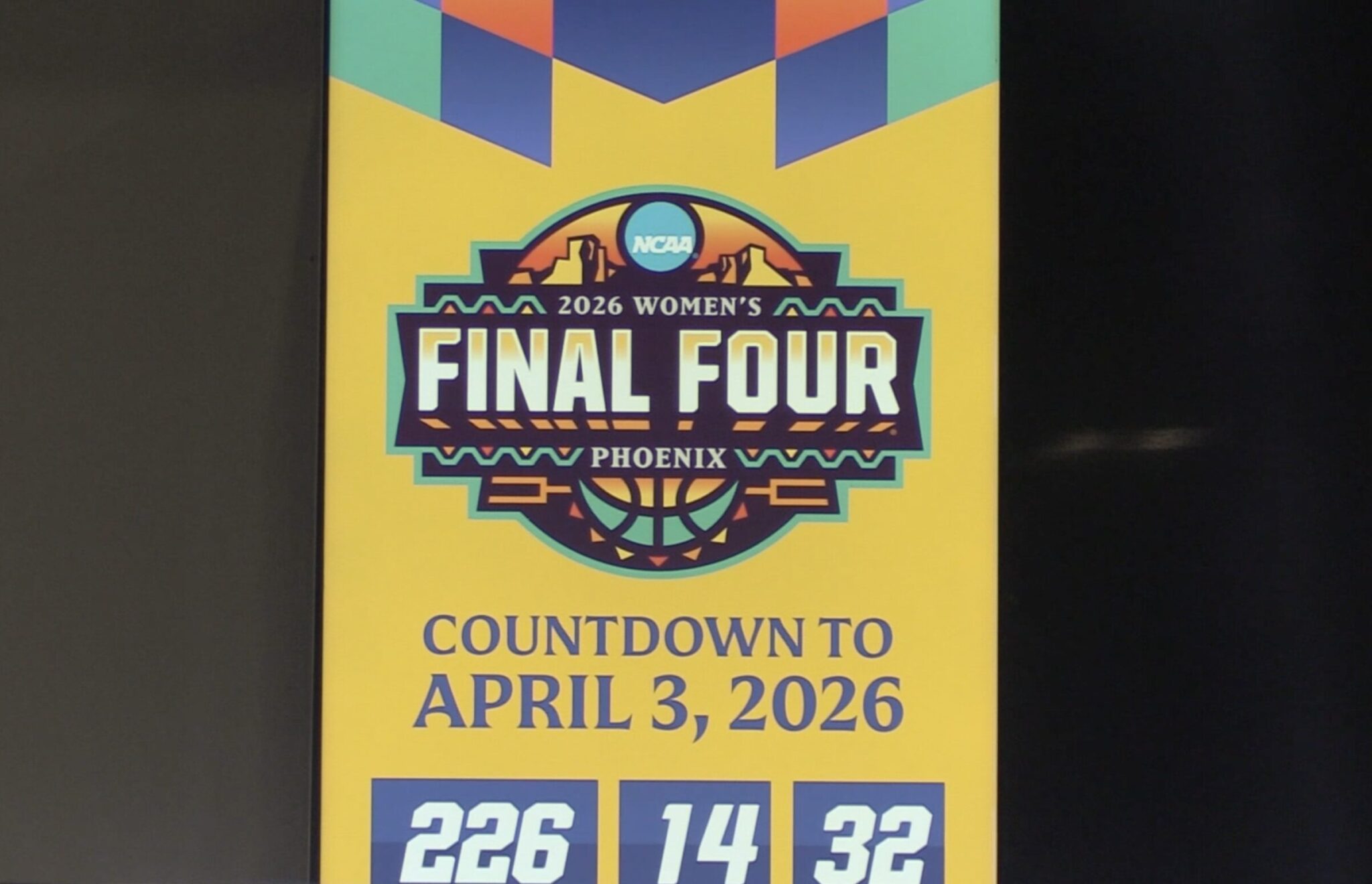 Countdown clock unveiled for 2026 NCAA Women’s Final Four with planning ...
